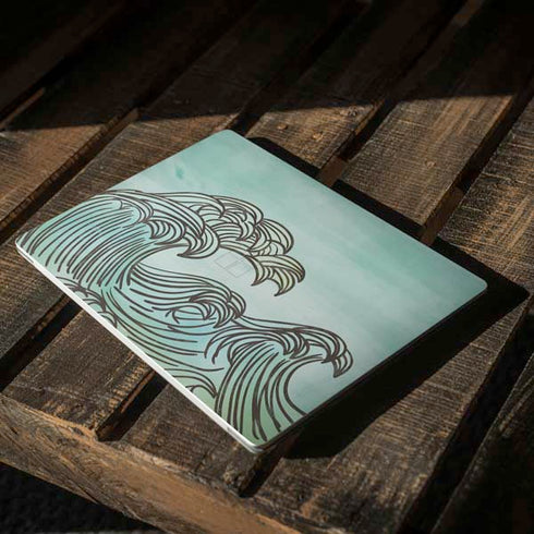 California Big Wave Surface Laptop 2 Skin
